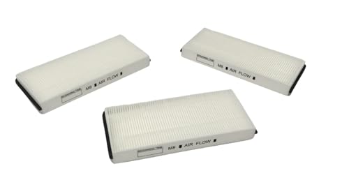 Ventilation Fan Air Filter - 3 Pack - Compatible with Panasonic Model Numbers FFV4300152S, FV10VEC1, FV10VE1