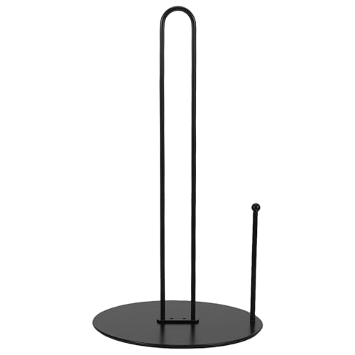 COHEALI dispensador de Toallas de Cocina toallero de Papel para baño Soportes para Toallas de Papel Black COHEALI dispensador de Toallas de Cocina toallero de Papel para baño Soportes para Toallas de Papel Black