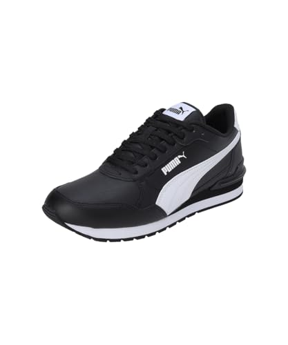 PUMA St Runner V4 L, Zapatillas Unisex Adulto, Puma Black-Puma White, 43 EU