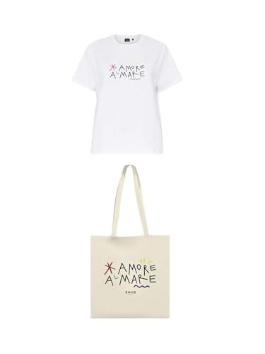 Emme Marella T-shirt blanc pour femme modèle 2359710834200 au design intemporel