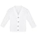 Lilax Baby Boy Cable-Knit Basic Knit Cardigan Sweater 6-9 Months White