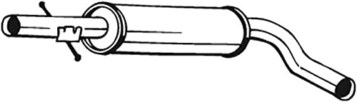 Preisvergleich Produktbild Bosal 105-109 Mittelschalldämpfer