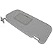SCITOO Car Sun Visor Assbembly with Mirror Fit for 2002-2012 for Hyundai Getz Gray Without Sunroof(Right Passenger Side)