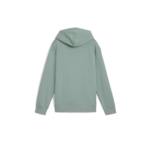 PUMA Kids Boys Essentials Logo Hoodie Athletic Outerwear Casual - Green2