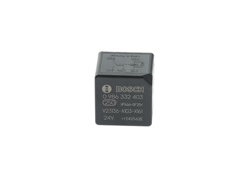 BOSCH 0986332403 Change Over Mini Relay - 5 pins, 24V DC, 20/10 Amp - Single