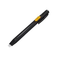 Heat Erasable Fabric Marker for Sewing Embroidery and Quilting - Washable and Replaceable Marker Pen for Knitted Fabrics - Ideal DIY Sewing Tool (Black, 14x1cm)