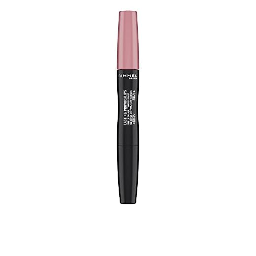 Rimmel, Lasting Provocalips, Labial fijo, 220 Come up roses, Paso 1: 2,3mL, Paso2: 1,6g