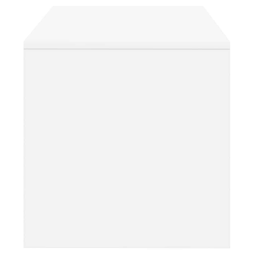 vidaXL Mobile TV e Console TV, Bianco, 60 x 40 x 40 cm, Legno Tecnico, Multifunzionale