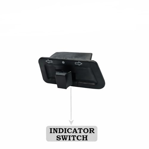 AutokraftZ Scooter Modular Switches (Set of 5) for Activa, Yamaha, Suzuki, TVS Scooty– Includes Self Start, Indicator, Horn Buttons, Headlight, Dipper with LED – Replacement Parts