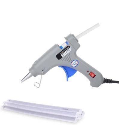 Sauran 40 Watt Powerful Gun with 05 Sparkle Glue Sticks (1.1cm) Standard Temperature Corded Glue Gun (23 cm)