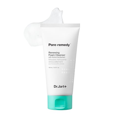 Dr.Jart+ Pore Remedy Renewing Foaming Koream Face Wash Cleanser with Glycerin | Korean Skin Care, 5.07 Fl Oz