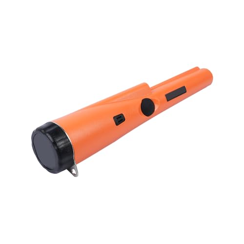 Ieron Highly Sensitive Metal Detector Pinpointer Metal Detectors Portable Waterproof Metal Detector with Light Indicator for Boys Girls Beginners (Orange) - Image 4