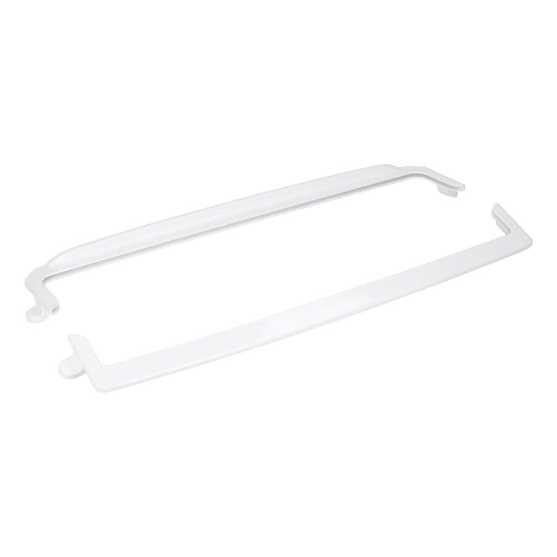 LUTH Premium Profi Parts Listón delantero + trasero para placa de cristal central compatible con Amica 1035517 en nevera