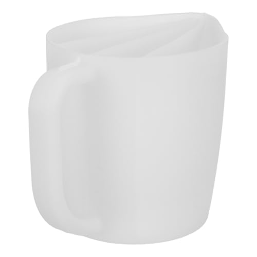 POPETPOP Copa Desviadora de Flujo de Silicona con Asa para Mezclar Resina y Pigmentos Epoxi para Proyectos de Arte y Mezcla de Colores