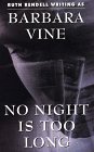 No Night Is Too Long (G K Hall Large Print Book... [Large Print] 0783811454 Book Cover