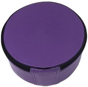 Masonic Regalia Hat/Cap Large Case – Premium Purple Leather