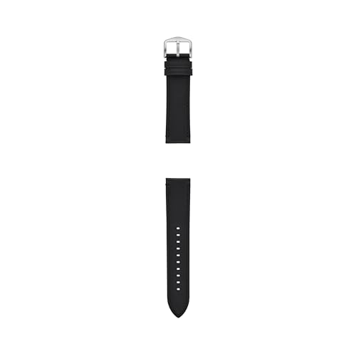 Image of Fossil Men's 22mm Dark Brown LiteHide Leather Watch Band