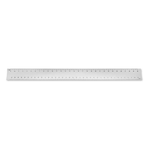 Image of Alumicolor 30-cm Aluminum Metric Mechanical Hollow Scale for School, Office, Art and Drafting, 30CM, Silver