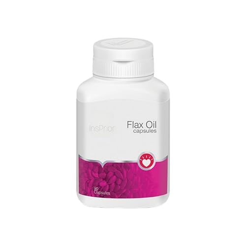 Image of Best Cholesterol Management | Flax Seed Oil Capsules with Omega-3, Omega-6 Fatty Acids for Heart Health | Prevents Blood Clots | Vitamin E | 90 Softgels