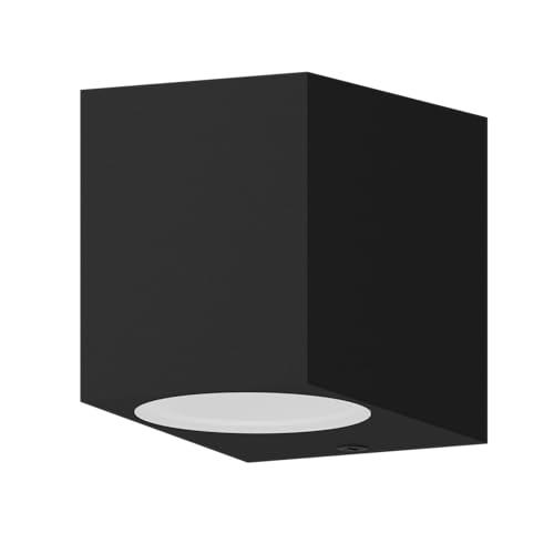 CALEX - Outdoor Wall Light Sanremo, Downlight, GU10, IP54 Waterproof, Indoor and Outdoor, Black