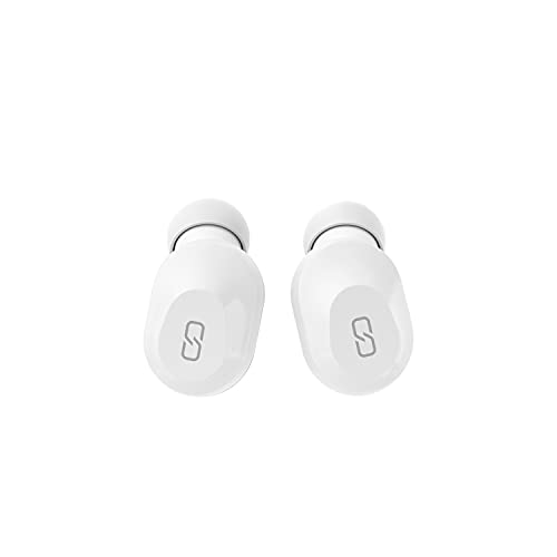 Ledwood Kepler TWS Wireless Earphones + Activity Tracker - Touch Earphones - Voice Assistance - Compatible with iOS/Android (White) - Image 2