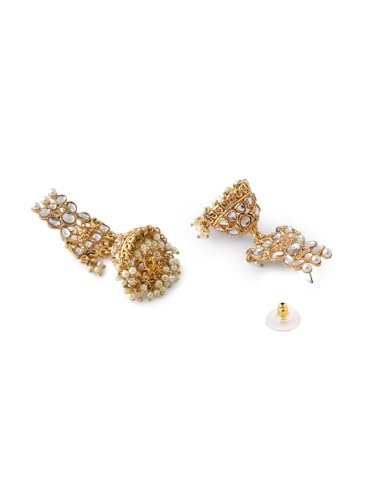 Joyas Jadau DMZ-1961 con cuentas y pedrería Kundan, el regalo de boda perfecto
