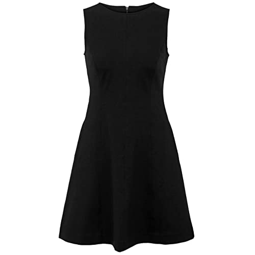 SPANX Women's Black Fit & Flare The Perfect Black Sleeveless Dress (as1, Alpha, l, Regular, Regular, L) : Clothing, Shoes & Jewelry