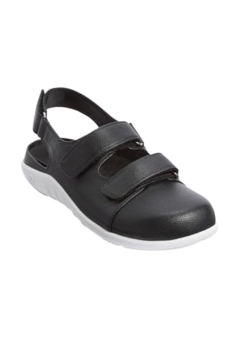 Comfortview Women's Wide Width The Brinley Flat