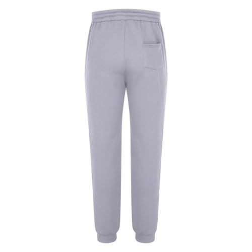 Sweatpants for Men Drawstring Elastic Waist Casual Sports Pants Pockets Solid Color Breathable Jogger Long Pants4