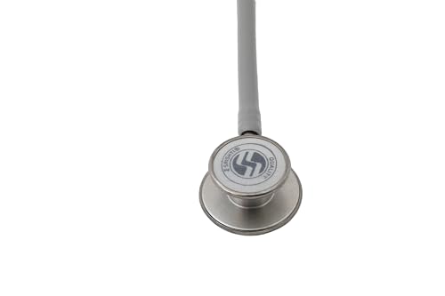 Image of THROB-SS|| VERSATILE ADULT AND PAEDIATRIC 2-SIDED CHEST PIECE|| ANODIZED ALUMINIUM HEADSET WITH COMFORTABLY ANGLED (Grey)