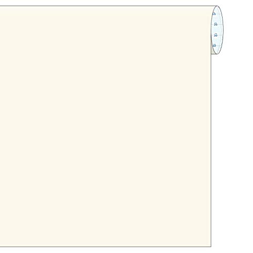 ARTESIVE MA-004 Blanco Crema Mate Ancho 30 cm x 2,5 MT. Película Adhesiva