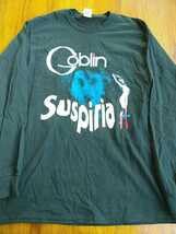 Amazon.co.jp: GOBLIN 長袖Tシャツ Suspiria 黒M ロンT ゴブリン  
