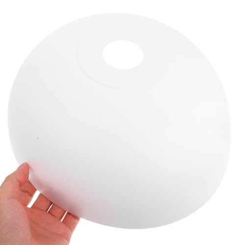 Image of ABOOFAN Plastic Lampshade 11.10 Inch Dome Design Ceiling Lamp Shade Replacement Cover Soft Light Diffuser for Home Wall and Ceiling Fixtures
