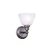 Craftmade 26601-BZ-WG One Light Wall Sconce