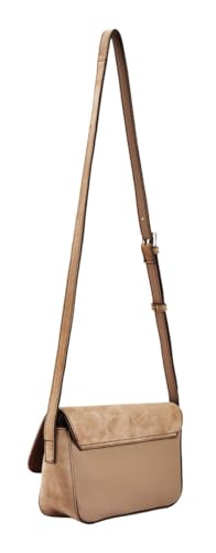 Bolso crossbag Soft Caramel elegante: el complemento premium de piel 2