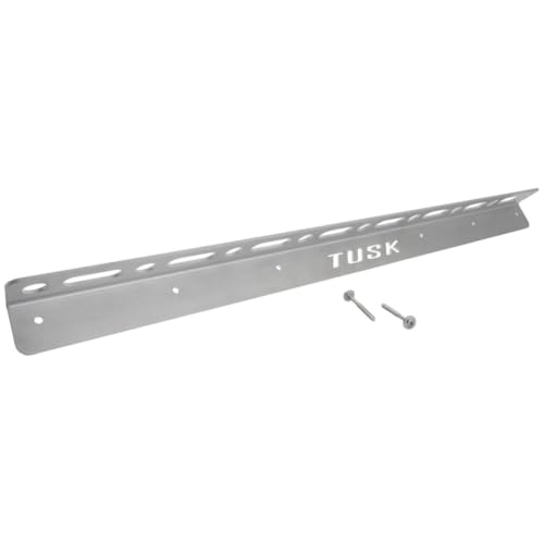 TUSK Strap Rack Hanger Holder Aluminum Rack Wall Mounted for Enclosed Race Trailer Garage Shop Storage Organizer- Holds Tie Downs, Ratchet Straps.