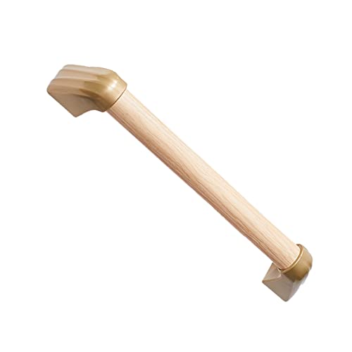 Wooden Handrails, Anti-Slip Railing Bathroom Grab Bars Bath Shower Safe Support Handicapped Old Man (Wood Color, 30cm)(Wood Color,30cm)