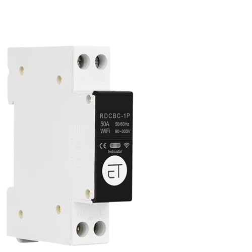 Disjoncteur intelligent WiFi 50A commande vocale pour éteindre vos circuits à distance