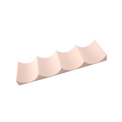 Soporte apilable para botellas de vino plástico khaki miniatura 1