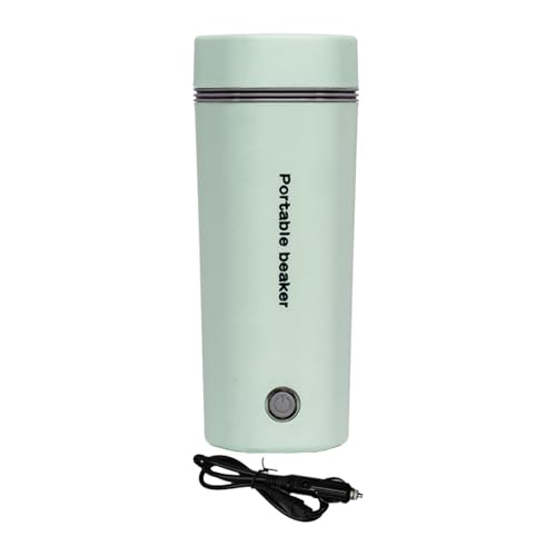 Hervidor eléctrico de viaje de 12V verde portátil ideal para café caliente en tu coche 5