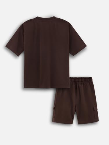 Image of Nap Chief Kids Cotton Official Cartoon Characters Boys & Girls Co ord Sets, T Shirt and Shorts for Casual Wear