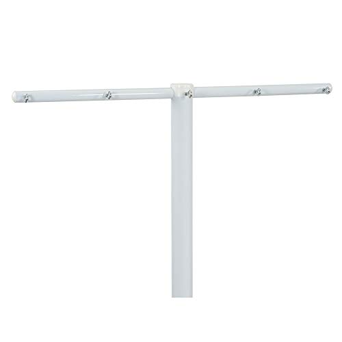 Product Image of the Household Essentials Mega Outdoor Clothesline Single T-Post, White