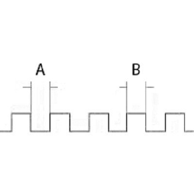 Llana 500X130 Mm Dentado 10X10