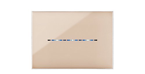 Placa Ave Serie young44 Touch 3 módulos color arena cod. 44pjtc3sa