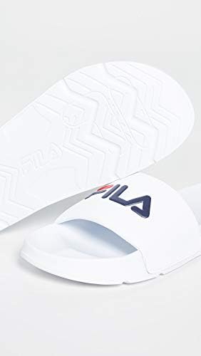 Fila Men's Drifter Sport Sandal, White/Fnvy/Fred, 7 Medium US | Image 3