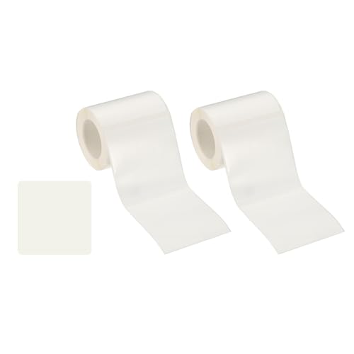 Étiquettes thermiques autocollantes étanches PATIKIL 2 rouleaux durables