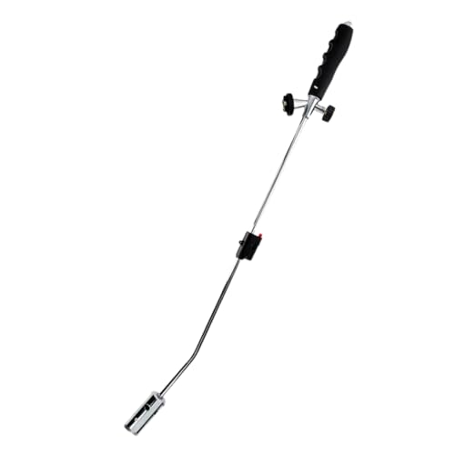 Kinzo Désherbeur thermique 80 cm - Brûleur à gaz à flamme réglable - Lance-flammes sans fil pour pierre et béton - Peut également servir...