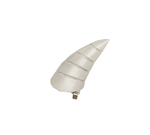 RONGRUO Eri Cosplay Clip Horn My Hero Academia Costume Hairpin Eri Anime Clip Prop Silver, 3.5 inch length