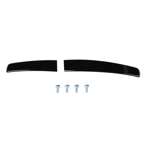 Becquet de toit de porte de grange arrière double noir brillant 2 pièces pour Maxi Mk3 Mk4