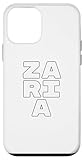 iPhone 12 mini ZARIA Personalized Retro Girls Custom ZARIA Name Case